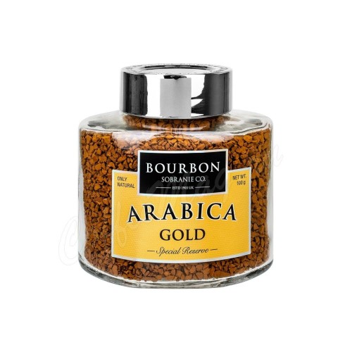 Кофе растворимый Bourbon Arabica Gold, 100 г