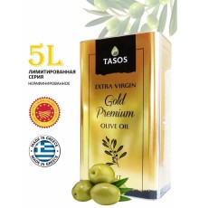 Масло оливковое Tasos Extra Virgin, 5 л