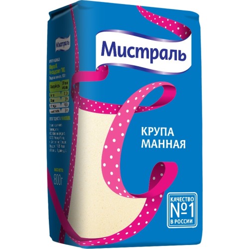 Крупа манная «Мистраль», 800 г
