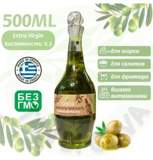 Масло оливковое Tasos Premium Extra Virgin с розмарином, 500 мл