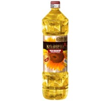Масло подсолнечное нерафинированное «Кубаночка», 1 л