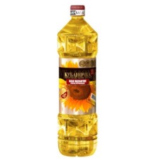 Масло подсолнечное нерафинированное «Кубаночка», 1 л
