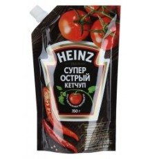 Кетчуп Heinz «Супер острый», дой-пак 350 г
