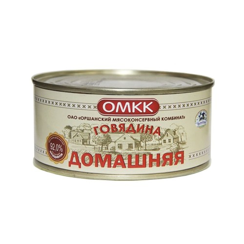 Говядина тушёная «Домашняя» ОМКК, 325 г