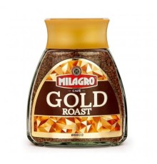 Кофе растворимый Milagro Gold Roast, стеклянная банка 95 г