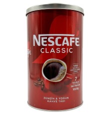 Кофе растворимый Nescafe Classic, жестяная банка 1000 г
