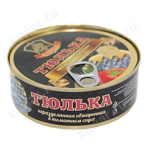 Тюлька обжаренная в томатном соусе «Хавиар», 240 г