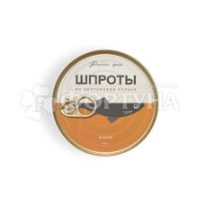 Шпроты в масле «Рыбное меню», 160 г