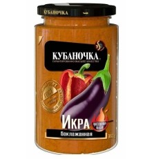 Икра баклажанная «Кубаночка», 360 г
