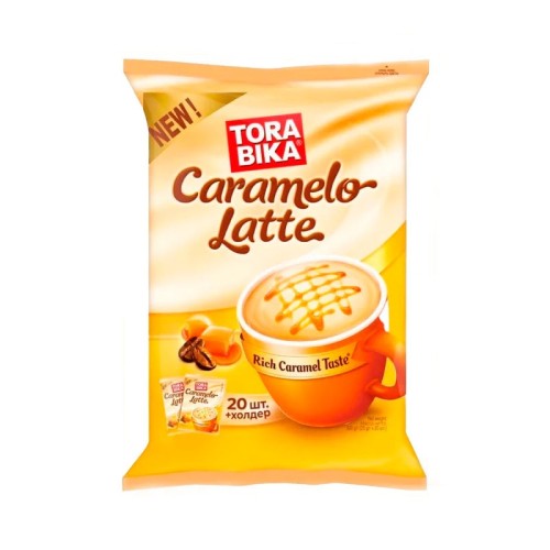 Кофе Torabika Caramelo Latte, 20 пакетиков по 25 г