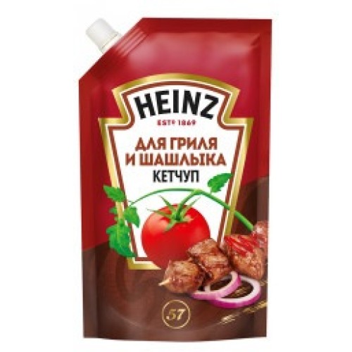 Кетчуп Heinz для гриля и шашлыка, дой-пак 350 г