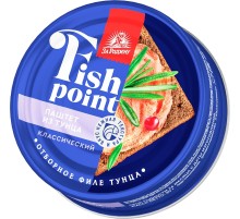 Паштет из филе тунца классический Fish Point «За Родину», 80 г