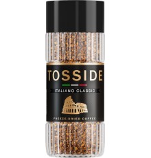 Кофе растворимый с каскарой Tosside Italiano Classic, стеклянная банка 95 г