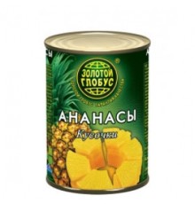 Сироптағы ананас кесектері 580мл 