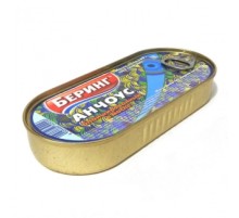 Майдағы бланширленген анчоус «Беринг» Майдағы бланширленген анчоус «Беринг»