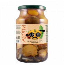 Патиссон, черри қызанақтары және қияр ассортиі 900г