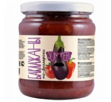 Болгар стиліндегі баклажандар 450мл Болгар стиліндегі баклажандар 450мл