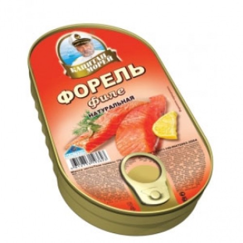 Табиғи форель филесі Капитан Морей – Астанада сатып алу | Капитан морей