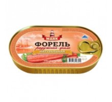 Табиғи кемпірқосақ форелі филесі 