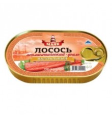 Табиғи атлантикалық лосось филесі 