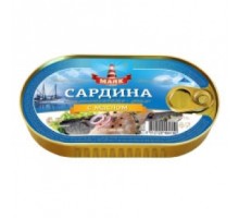 Май қосылған атлантикалық сардина филесі