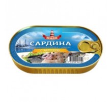 Май қосылған атлантикалық сардина филесі  Май қосылған атлантикалық сардина филесі