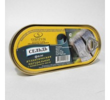 Май қосылған атлантикалық майшабақ филесі «SYRYEVIK»