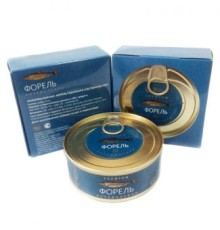 Өз сөліндегі табиғи кемпірқосақ форелі