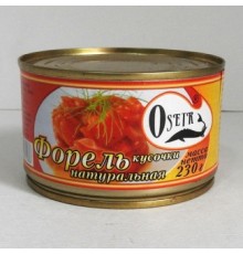 Табиғи форель кесектері 