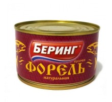 Табиғи форель кесектері «Беринг»