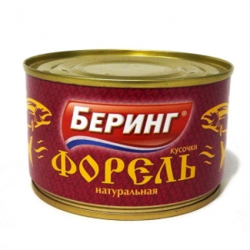 Табиғи форель кесектері «Беринг» – Форель Алматыда сатып алу | Беринг Табиғи форель кесектері «Беринг» – Түркістанда сатып алу | Беринг