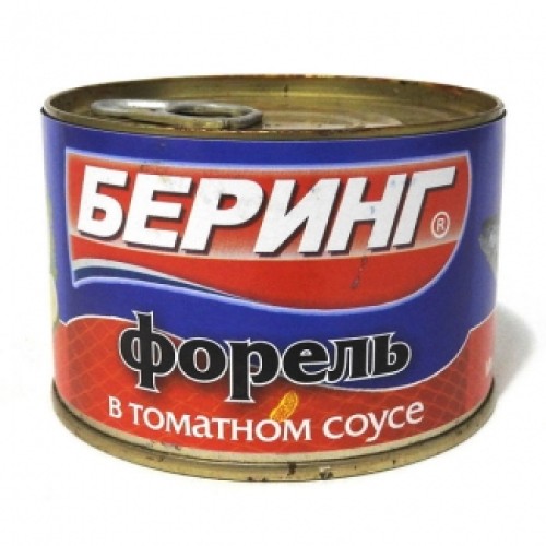 Томат соусындағы форель «Беринг» – Форель Шымкентте сатып алу | Беринг Томат соусындағы форель «Беринг» – Павлодарда сатып алу | Беринг