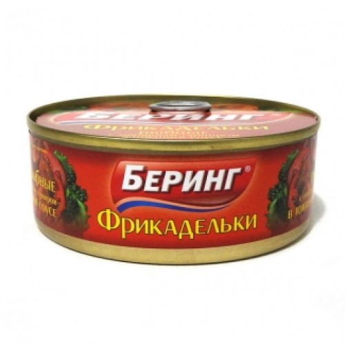 Томат соусындағы көкөніс гарнирі бар балық фрикаделькалары «Беринг» – Балық консервілері Оралда сатып алу | Беринг Томат соусындағы көкөніс гарнирі бар балық фрикаделькалары «Беринг» – Түркістанда сатып алу | Беринг