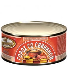 Шошқа еті қосылған бұршақ