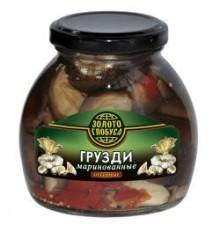 Маринадталған сұрыпталған ақ саңырауқұлақтар 314мл