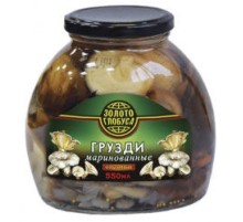 Маринадталған сұрыпталған ақ саңырауқұлақтар 550мл Маринадталған сұрыпталған ақ саңырауқұлақтар 550мл