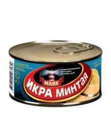 Минтай уылдырығы 125гр  Минтай уылдырығы 125гр