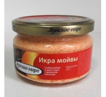 Ысталған хош иісі бар крем-соустағы мойва уылдырығы 