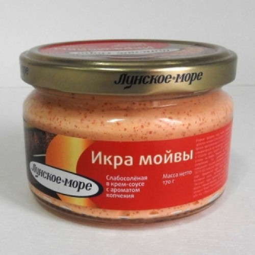 Ысталған хош иісі бар крем-соустағы мойва уылдырығы Лунское море 170гр – Оралда сатып алу | Лунское море
