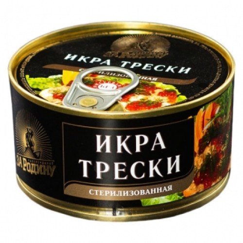 Треска уылдырығы 185гр «За Родину» – Треска Алматыда сатып алу | За Родину Треска уылдырығы 185гр «За Родину» – Бішкекте сатып алу | За Родину