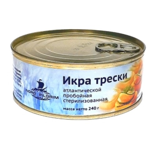 Зарарсыздандырылған треска уылдырығы 240гр – Треска Оралда сатып алу | Зарарсыздандырылған треска уылдырығы 240гр – Бішкекте сатып алу |