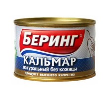 Терісіз табиғи кальмар 240г