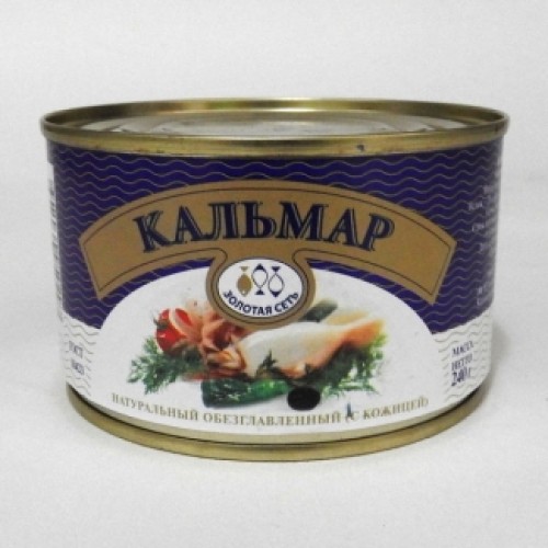 Басы алынған табиғи кальмар «Золотая Сеть» – Қарағандыда сатып алу | Золотая Сеть