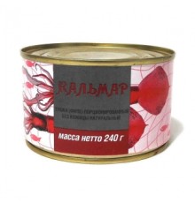 Терісіз, порцияланған табиғи кальмар денесі (филе) «Вестрыбпром»