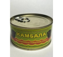 Томат соусындағы қуырылған камбала «41 регион» 180г Томат соусындағы қуырылған камбала «41 регион» 180г
