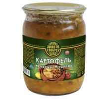 Саңырауқұлақпен бұқтырылған картоп