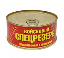 МЕМСТ бойынша сиыр еті қосылған арпа ботқасы 338гр 