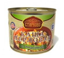 Күркетауық еті қосылған арпа ботқасы «Старково»