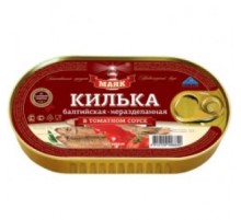 Томат соусындағы балтық шабағы  Томат соусындағы балтық шабағы