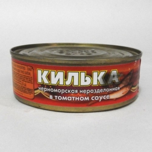 Томат соусындағы бөлінбеген қара теңіз шабағы «Волна» – Қарағандыда сатып алу | Волна